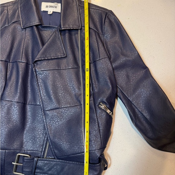 BB Dakota Navy Bomber Jacket - Picture 3 of 15